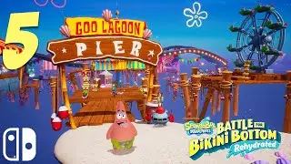 SpongeBob SquarePants Battle for Bikini Bottom Rehydrated - Switch Walkthrough Gameplay Part 5