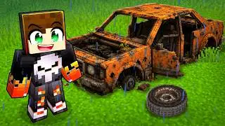 I Found Abandoned Car In Minecraft !!!