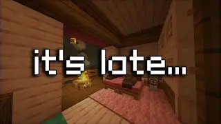 close your eyes... (minecraft music, fire & rain)