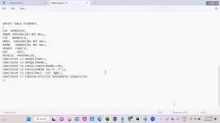 sql datatype