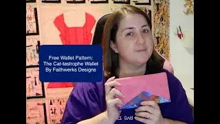 Free new pattern!!! The Cat-tastrophe Wallet by Faithwerks Designs