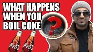 What happens when you boil Coke?
