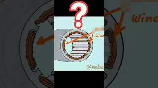 Which Winding is used to make Single phase motor self starting #engineering #short #shorts
