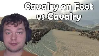 Cavalry on foot versus Cavalry in Bannerlord spear wall