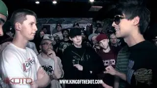 KOTD - Rap Battle - Real Deal / Fresco vs HFK / Charron | 
