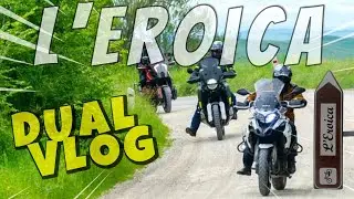 SASSATE E DUAL VLOG INSIEME A  @AlexRTrk #Eroica #Toscana #offroad
