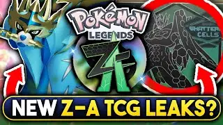 POKEMON NEWS! NEW LEGENDS Z-A TCG LEAKS? SHINY ZACIAN EVENT, NEW POCKET RUMORS & MORE!