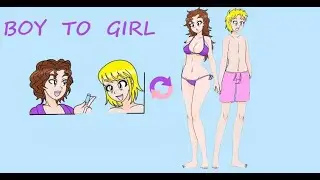 TG TF | Body change Boy to girl | Tg Tf TRANSFORMATION