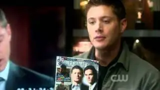 Sam and Dean Winchester in J. Ackles trailer- Supernatural FUNNY [HQ]