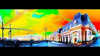 Valovaya Street in Moscow and reconstruction of Paveletskaya Square