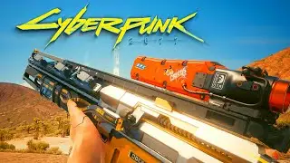 Cyberpunk2077 - Satisfying Weapon Showcase