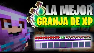 The BEST EXP FARM in Minecraft 😱 60+ levels in minutes! #minecraft
