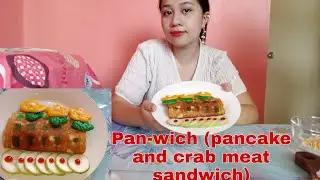 CRAB PANCAKE SANDWICH