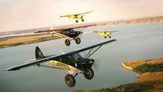 BEST DAY FLYING EVER?! - Low and Slow HOME From Oshkosh Day 1