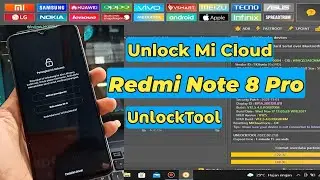 Bypass mi cloud redmi note 8 pro (begonia) via unlocktool