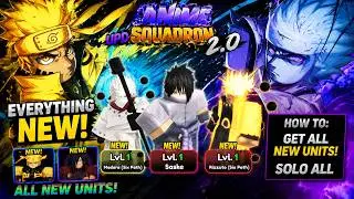 Anime Squadron UPDATE 2.0 – EVERYTHING NEW + ALL NEW CODES! 🔥