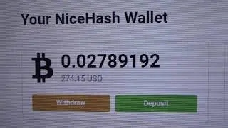 When do you get Paid NiceHash mining Payout rate bitcoin