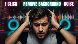 How To Remove Background Noise In One Click Using AI?