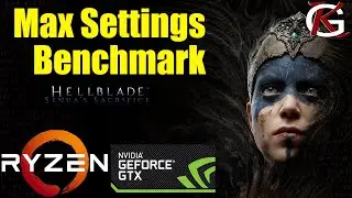 Hellblade: Senua's Sacrifice PC Benchmark (Ryzen 3600x + GTX 1080) Max Settings