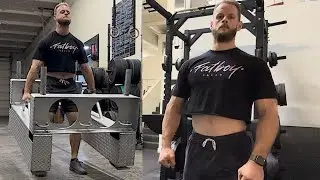 Strongman - Calisthenics - Bodybuilding Boss Hoggin' Workout