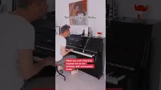 🙄 Not so happy birthday! Surprise Piano Music FAIL! 