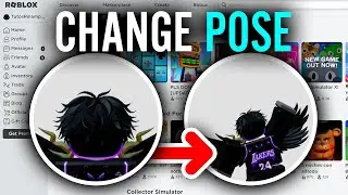 How To Pose In Roblox Profile Picture | Make Emote In Roblox Profile