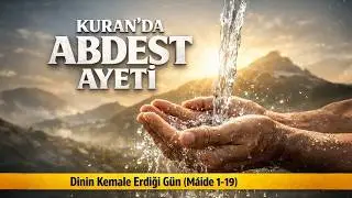 Mâide Suresi 1-19: Adaletin Kırmızı Çizgisi ve Abdestin Sırrı | Kuran'da Temizlik Hükmü