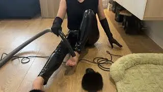 Vacuuming carpets thoroughly with Miele