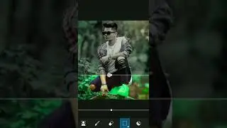 30 seconds VIP photo editing in picsart green tone photo editing tutorial.