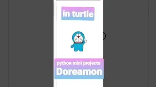 doraemon using python in 60|