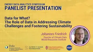 Data for What? The Role of Data in Addressing Climate Challenges and Fostering Sustainability