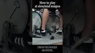 Slow & Mid Tempo Double Bass Technique Tutorial | Krimh 