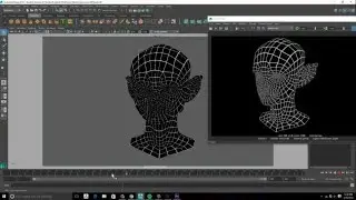Rendering and Compositing a Wireframe in Maya 2016 (Advanced)
