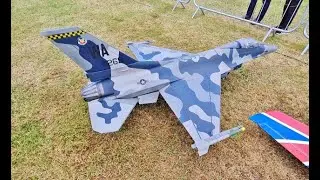 1/6 SCALE SKYMASTER F-16 FIGHTING FALCON RC - 160 G-BOOSTER TURBINE - STEVE AT WESTON PARK - 2022