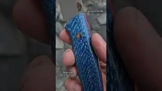 Красивейший нож с карбоном 