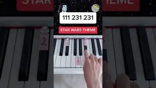 Star Wars Theme (Piano Tutorial) 