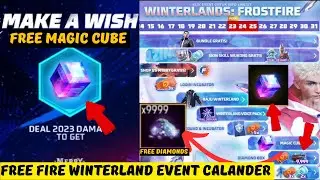 Indonesia Server New Winterland Event Free Diamonds & Magic Cube 🔥 ff indonesia server new event 🎯