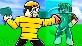 I Pretended to be NOOB with BARRIER FRUIT! (Roblox Blox Fruits)