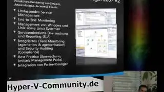 Hyper-V-Community -- System Center 2012 -- Jörg Ostermann