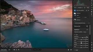 Prima & Dopo lavorazione in Camera Raw di una fotografia scattata alle Cinque Terre