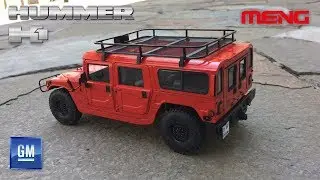 Сборка модели "Hummer H1", 1:24 (MENG)