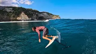 Best way to surf trip BALI? Surf, Foil, Cruise!