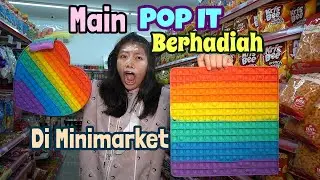 CHALLENGE POP IT AT MINIMARKET Part 3! The Blue Food Prize is a SPlIT trap!