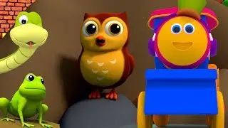 Боб поезд | Животное звук песня | Bob Train Animal Sound Song