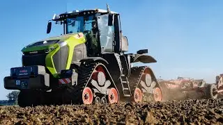 CLAAS  XERION 12.650 // stärkster Stufenloser Allradtraktor