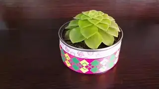 IDEA Para Tu hogar, fácil y económico - la idea mas fácil de hacer maceta