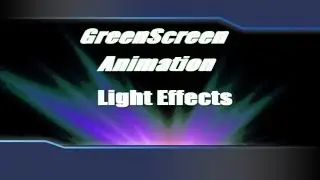 Epic Background Animation Lights Green Screen Effect