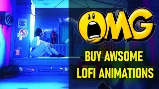 how to make lofi animation loop or buy 4k lofi animations