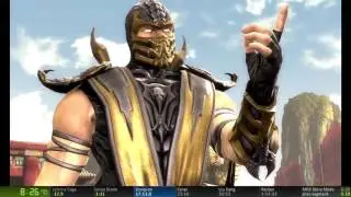 Mortal Kombat 9 Story Mode speedrun beginner (no blocking) 