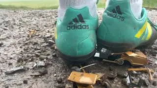 Cleats crush limo